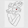 A Mind Full of Stories Greeting Card