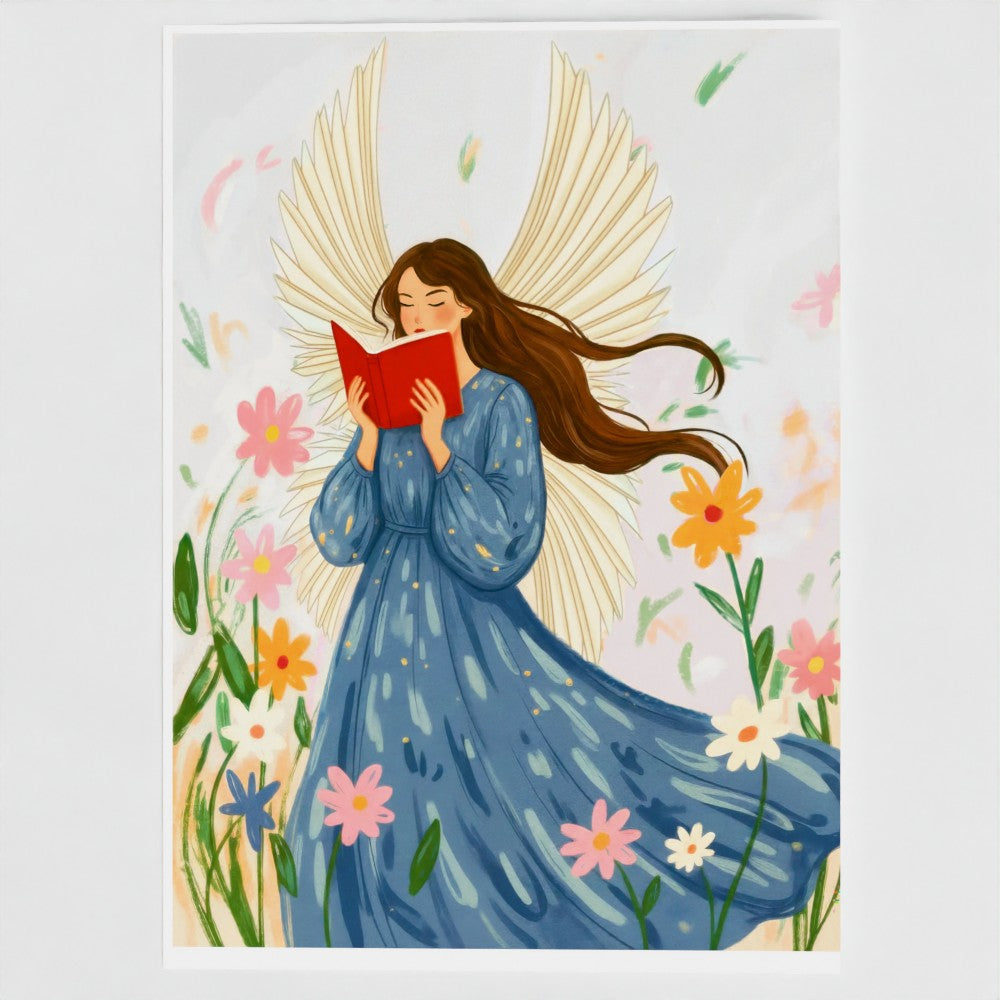 "Reading Gives You Wings" Greeting Card